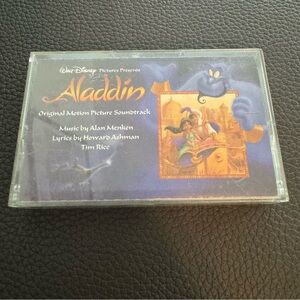 Disney Aladdin Original Soundtrack Cassette‎ with Case 1992